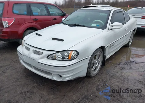 2000 Pontiac Grand Am Gt z USA, uszkodzony, nr VIN 1G2NW12E2YM783866